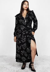 Zodiac Maxi Wickel Kleid