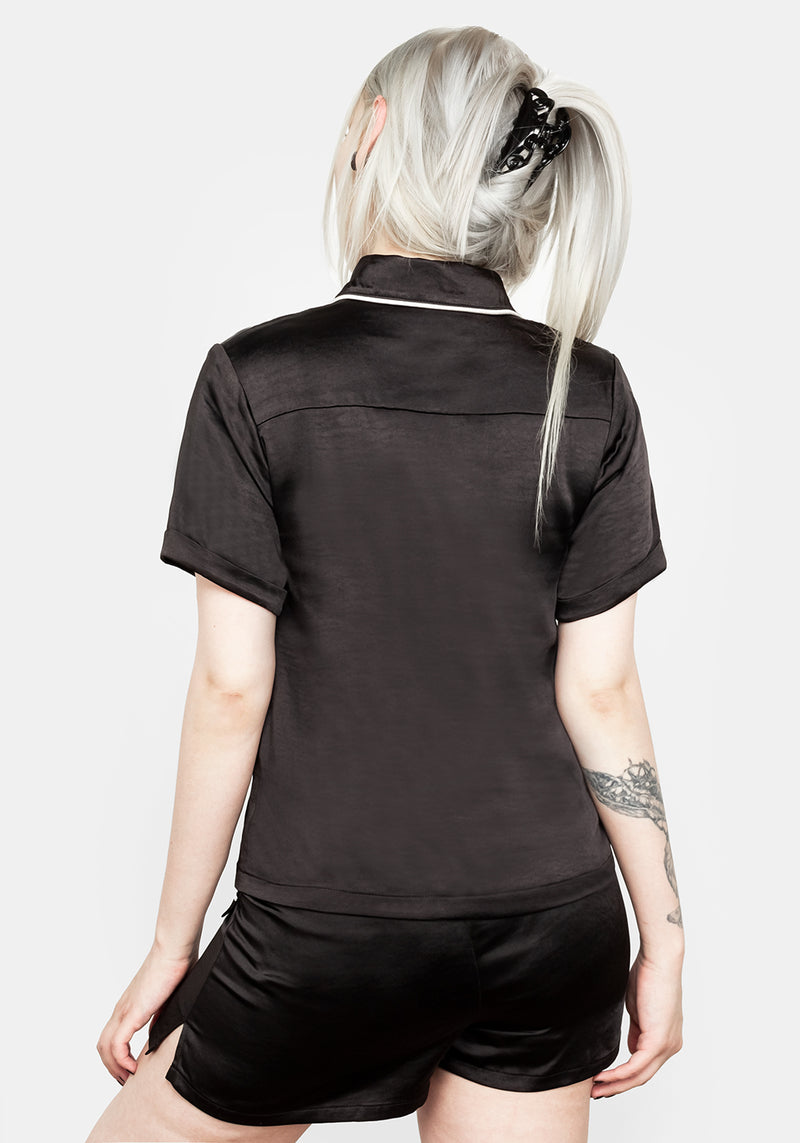 Lullaby Mit Kragen Pyjama Top