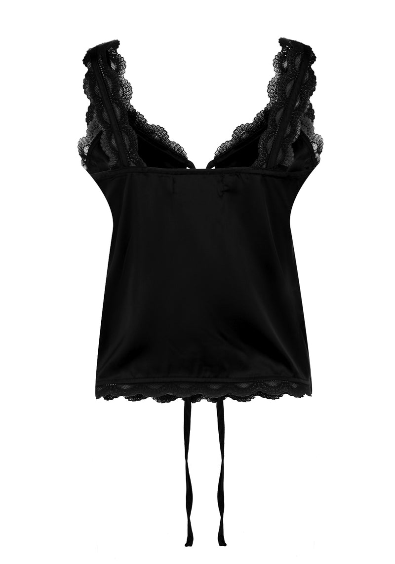 Succubus Satin Spitze Cami