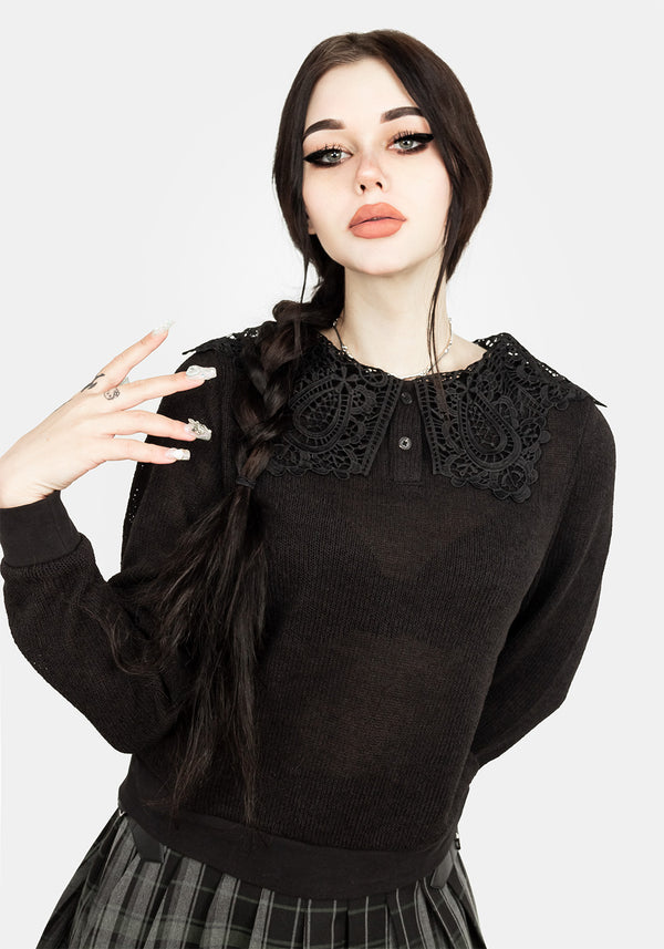 Raphael Broderie Anglaise Pullover