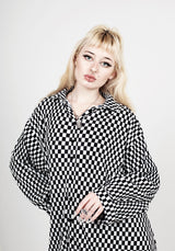 Vaudeville Pleat Hemd Kleid