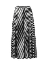 Vaudeville Pleat Midi Rock