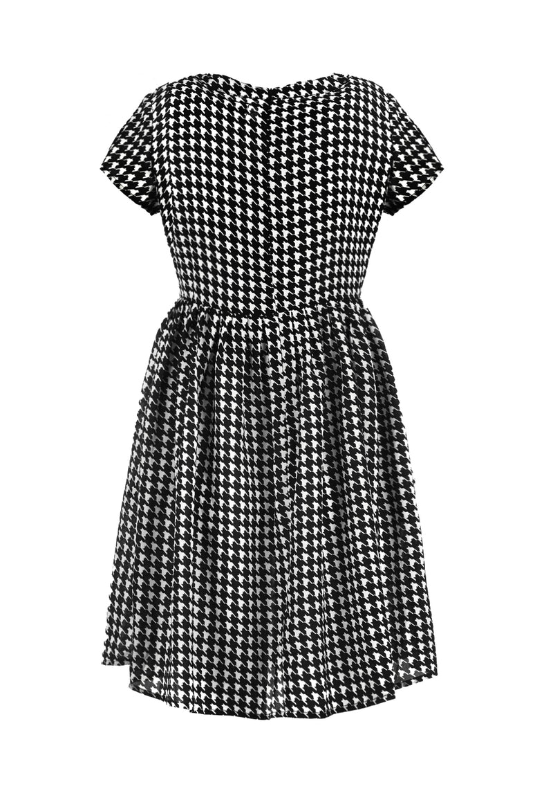 Fatale Houndstooth Skater Kleid