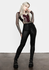 Slain Faux Leather Pants