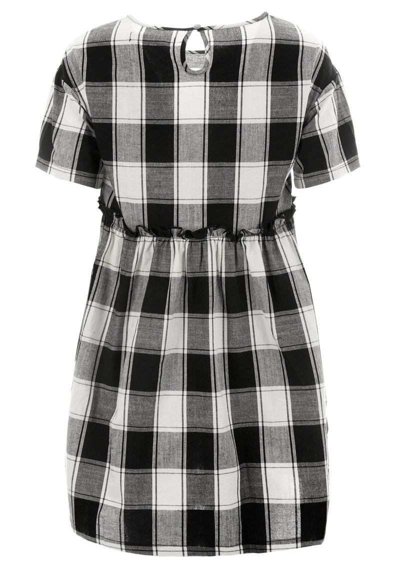 Shirley Rüsche Skater Kleid