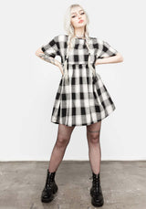 Shirley Rüsche Skater Kleid