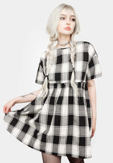 Shirley Rüsche Skater Kleid