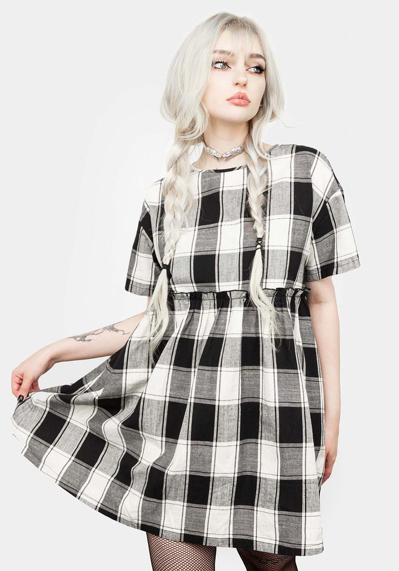 Shirley Rüsche Skater Kleid