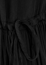Priesterin Bestickt Rüsche Kleid