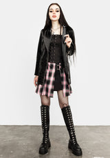 Aureole Kunst- Leder Blazer