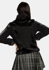 Motley Oversize Biker Jacke