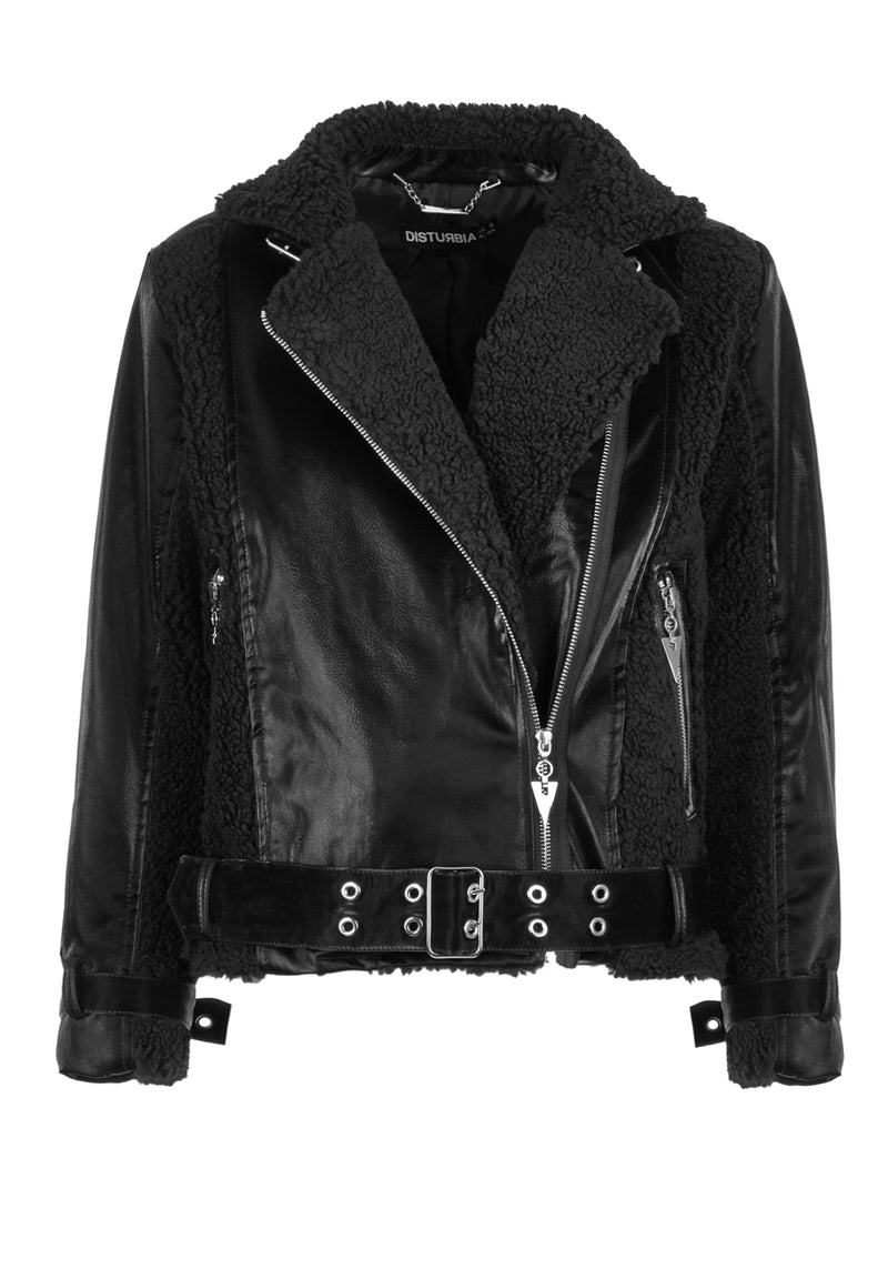 Motley Oversize Biker Jacke