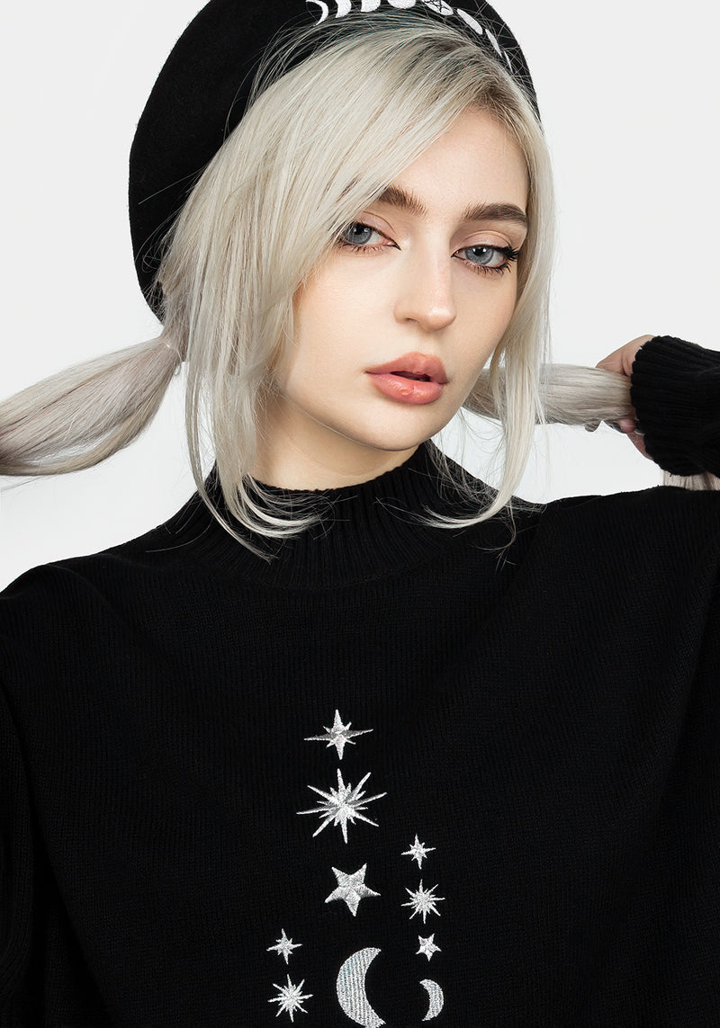 Chandra Bestickt Pullover