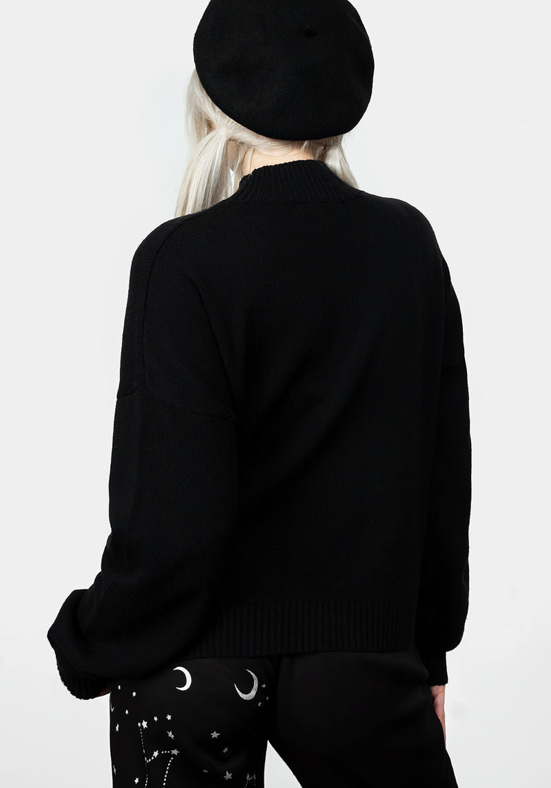 Chandra Bestickt Pullover