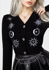 Esmeray Kurz Bestickt Cardigan