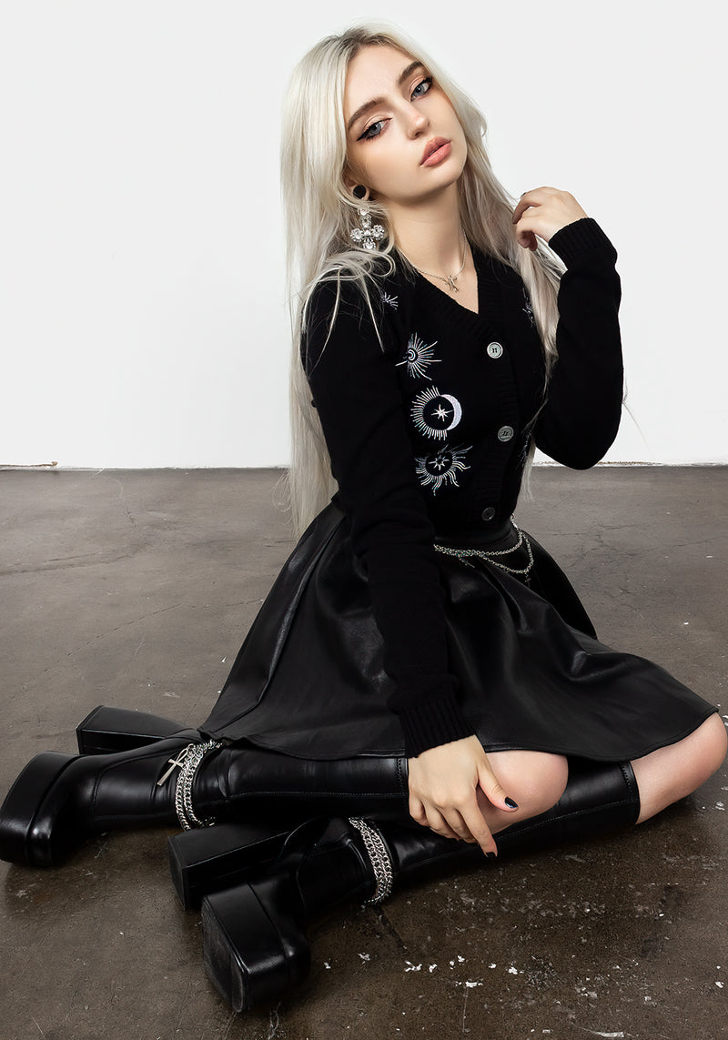 Esmeray Kurz Bestickt Cardigan