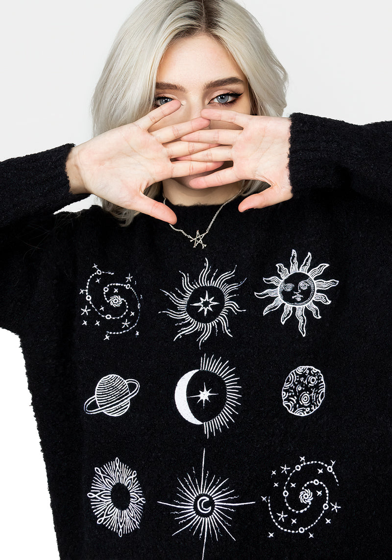 Esmeray Bestickt Pullover