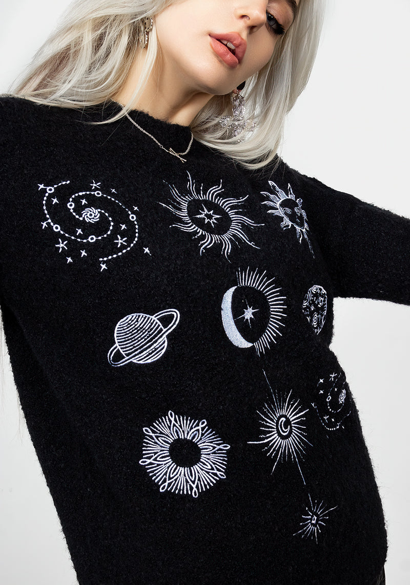 Esmeray Bestickt Pullover