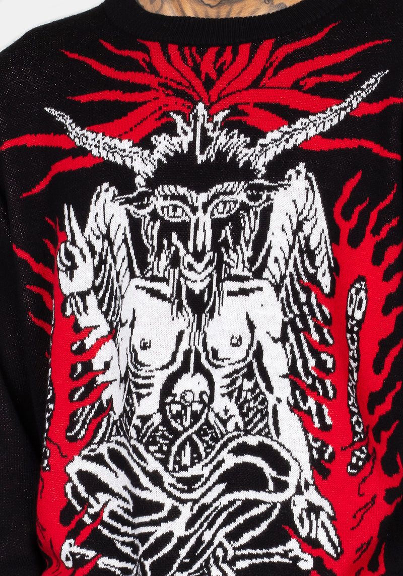 Baphomet Unisex Crew Pullover