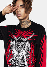 Baphomet Unisex Crew Pullover