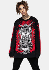 Baphomet Unisex Crew Pullover