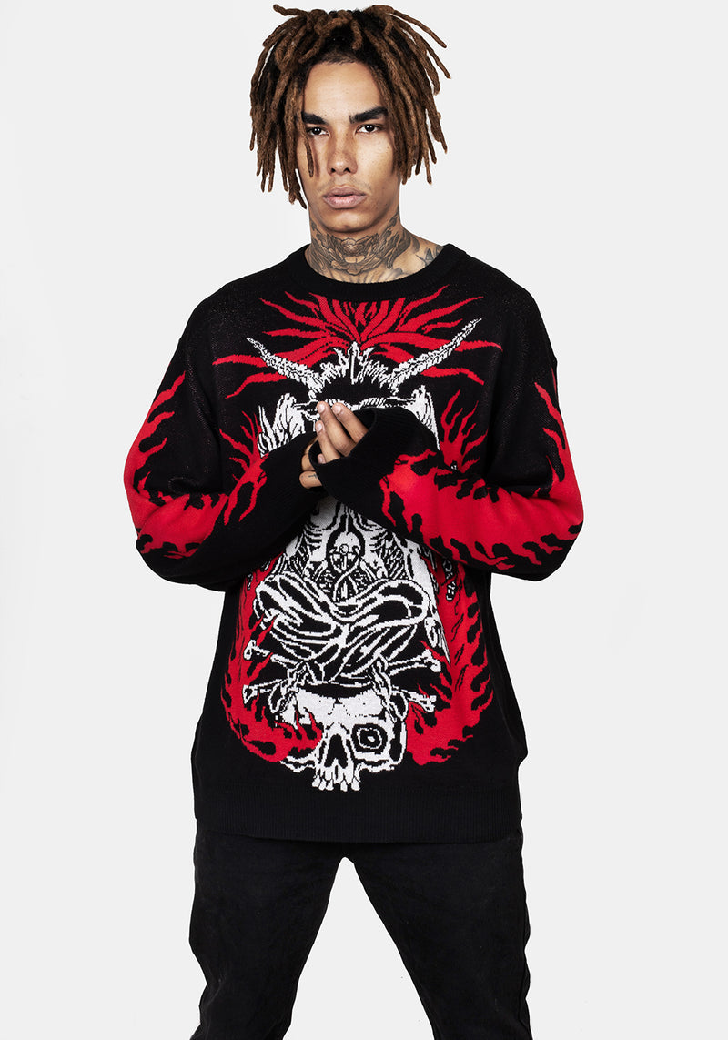 Baphomet Unisex Crew Pullover