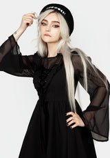 Lunar Bestickt Barett