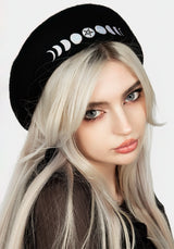 Lunar Bestickt Barett