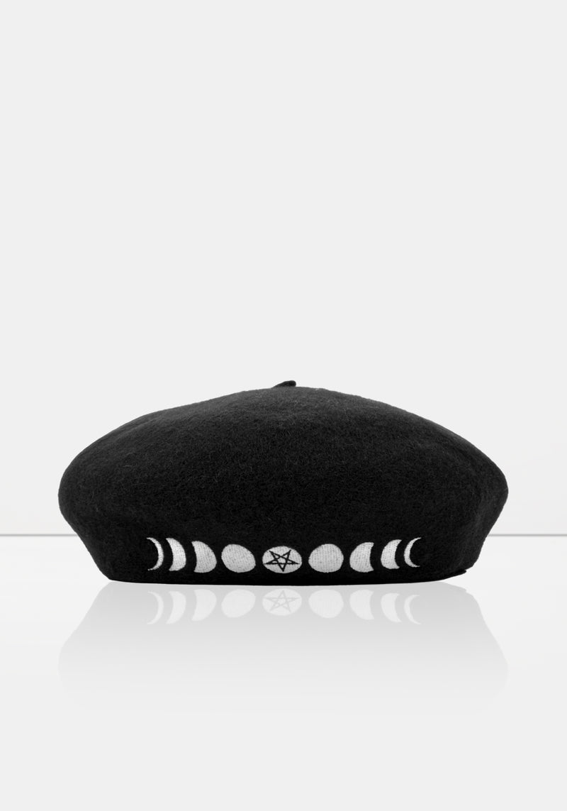 Lunar Bestickt Barett