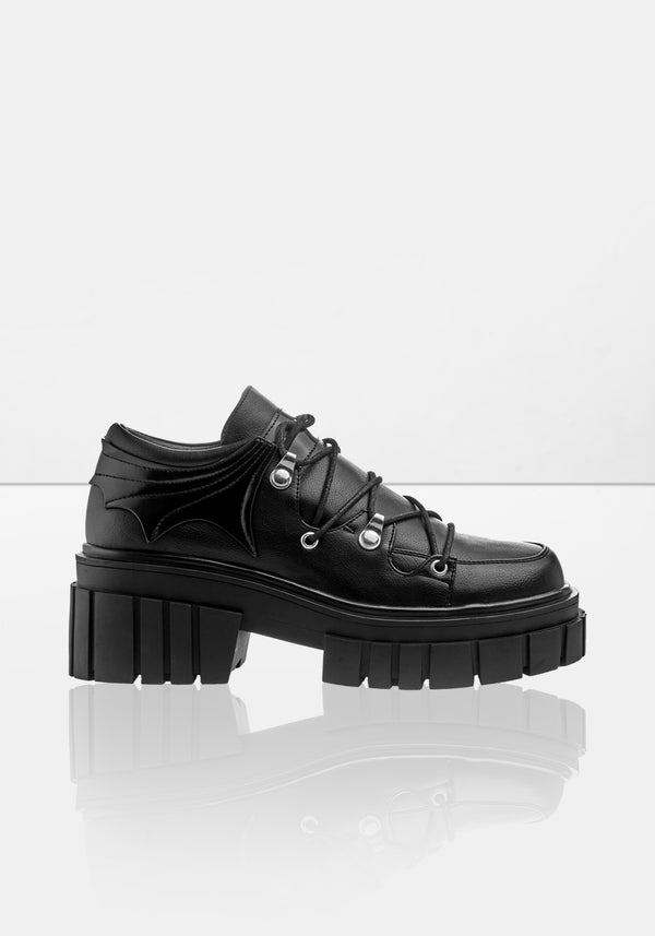 Undead Spitze Hoch Loafers