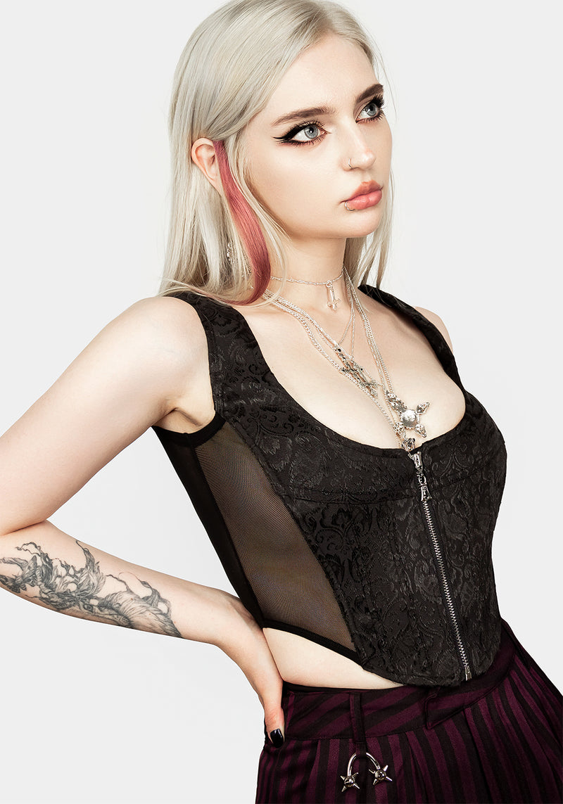 Intoxicate Jacquard Corset