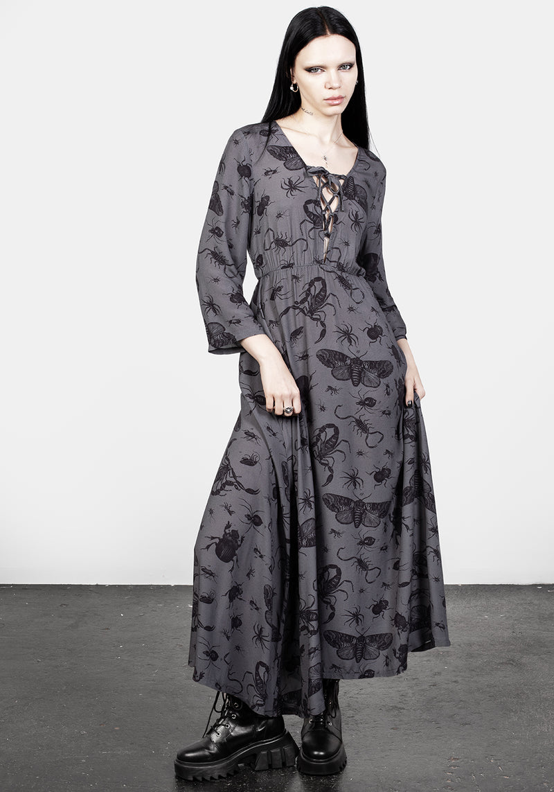 Parasite Midaxi-Kleid Kleid
