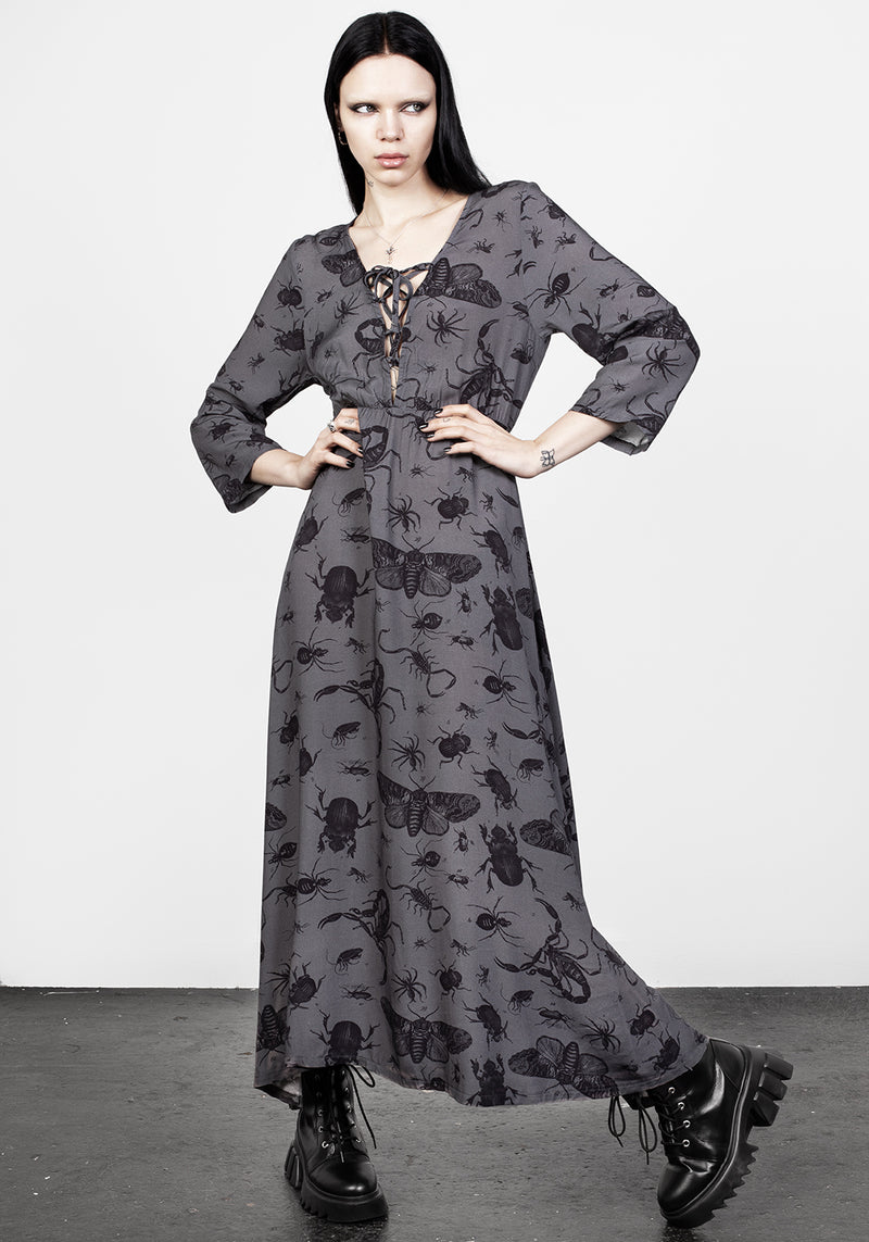 Parasite Midaxi-Kleid Kleid