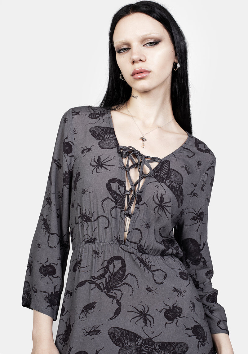 Parasite Midaxi-Kleid Kleid