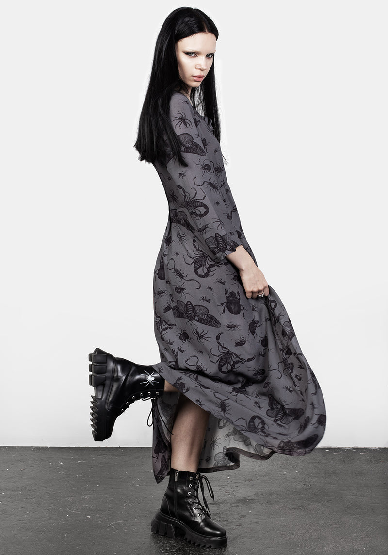 Parasite Midaxi-Kleid Kleid