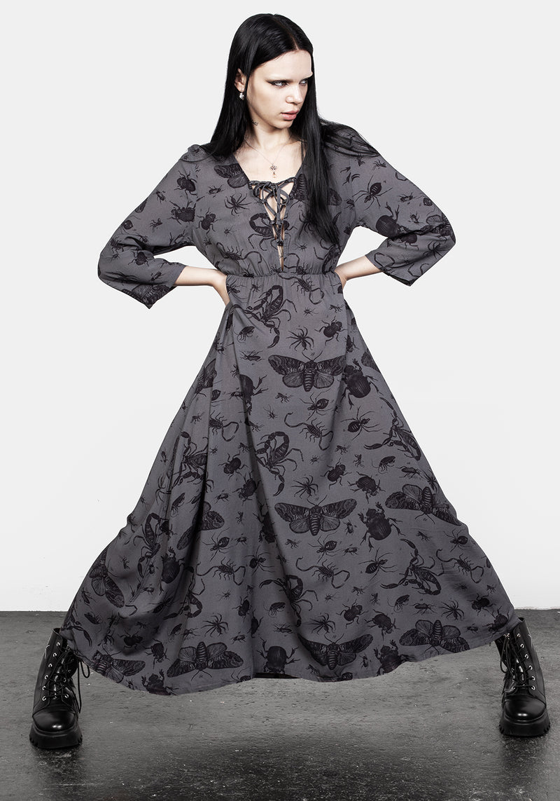Parasite Midaxi-Kleid Kleid