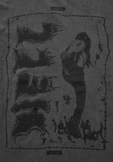 Hell Vintage Grau Washed T-Shirt