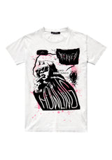 Howling Vintage Off Weiß Washed T-Shirt