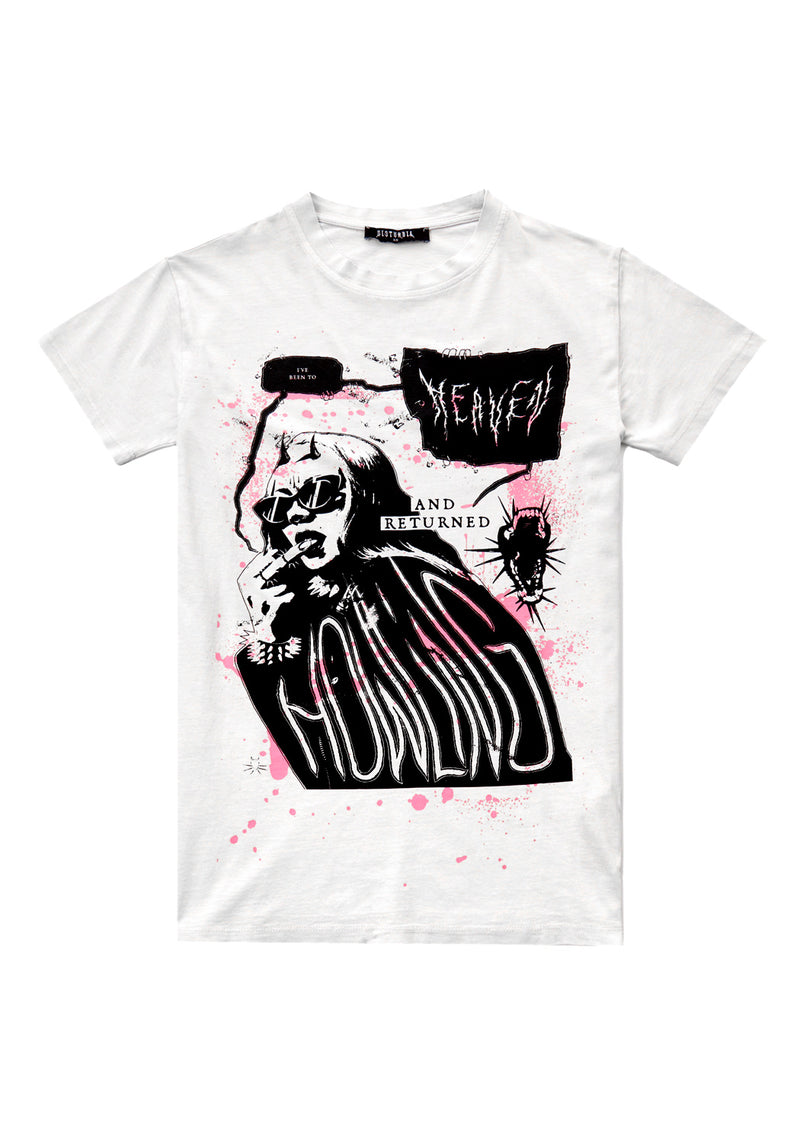 Howling Vintage Off Weiß Washed T-Shirt