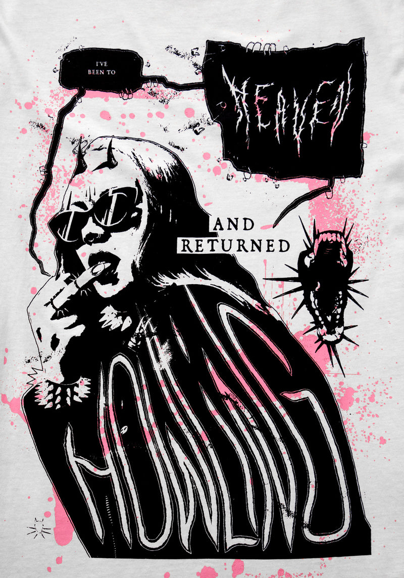 Howling Vintage Off Weiß Washed T-Shirt