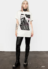 Howling Vintage Off Weiß Washed T-Shirt