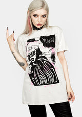 Howling Vintage Off Weiß Washed T-Shirt