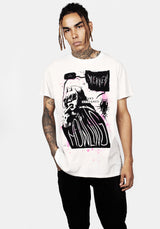 Howling Vintage Off Weiß Washed T-Shirt