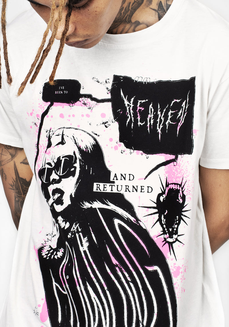 Howling Vintage Off Weiß Washed T-Shirt