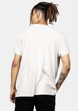 Sad Dichter Vintage Off Weiß Washed T-Shirt