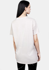 Sad Dichter Vintage Off Weiß Washed T-Shirt