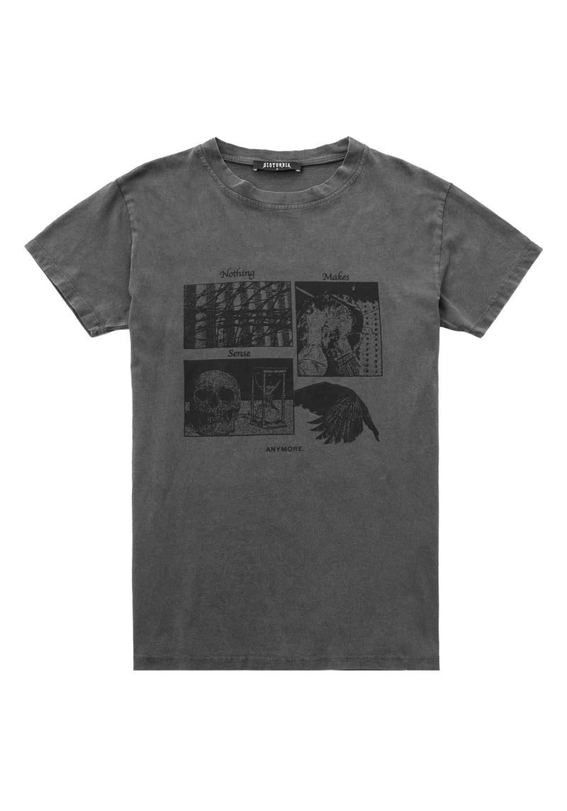 Sense Vintage Grau Washed T-Shirt