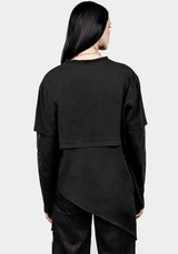 Path Of Light Layered Long Sleeve T-shirt