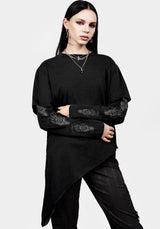 Path Of Light Layered Long Sleeve T-shirt