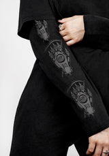 Path Of Light Layered Long Sleeve T-shirt